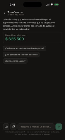 Fin de mes Argentina iPhone screenshot