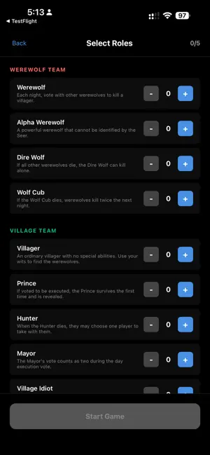 Werewolf Moderator+ screenshot 3