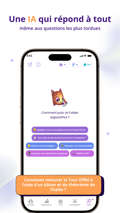 Mathflow AI : Cours de Maths Screenshot