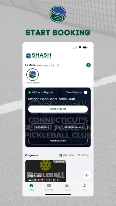 Smash Padel and Pickle Club Screenshot