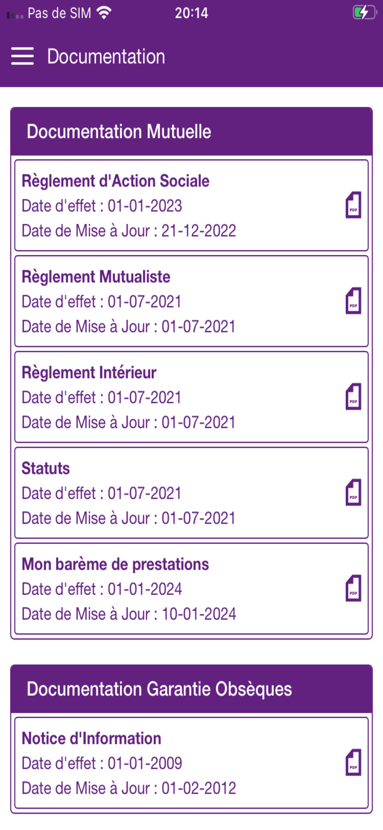 MUTUELLE MOAT 2024 screenshot 4