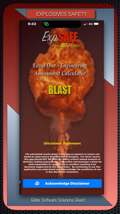 Screenshot #1 pour ExpSAFE: Blast