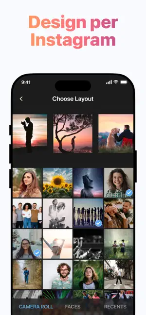 Layout per Instagram iPhone screenshot 1
