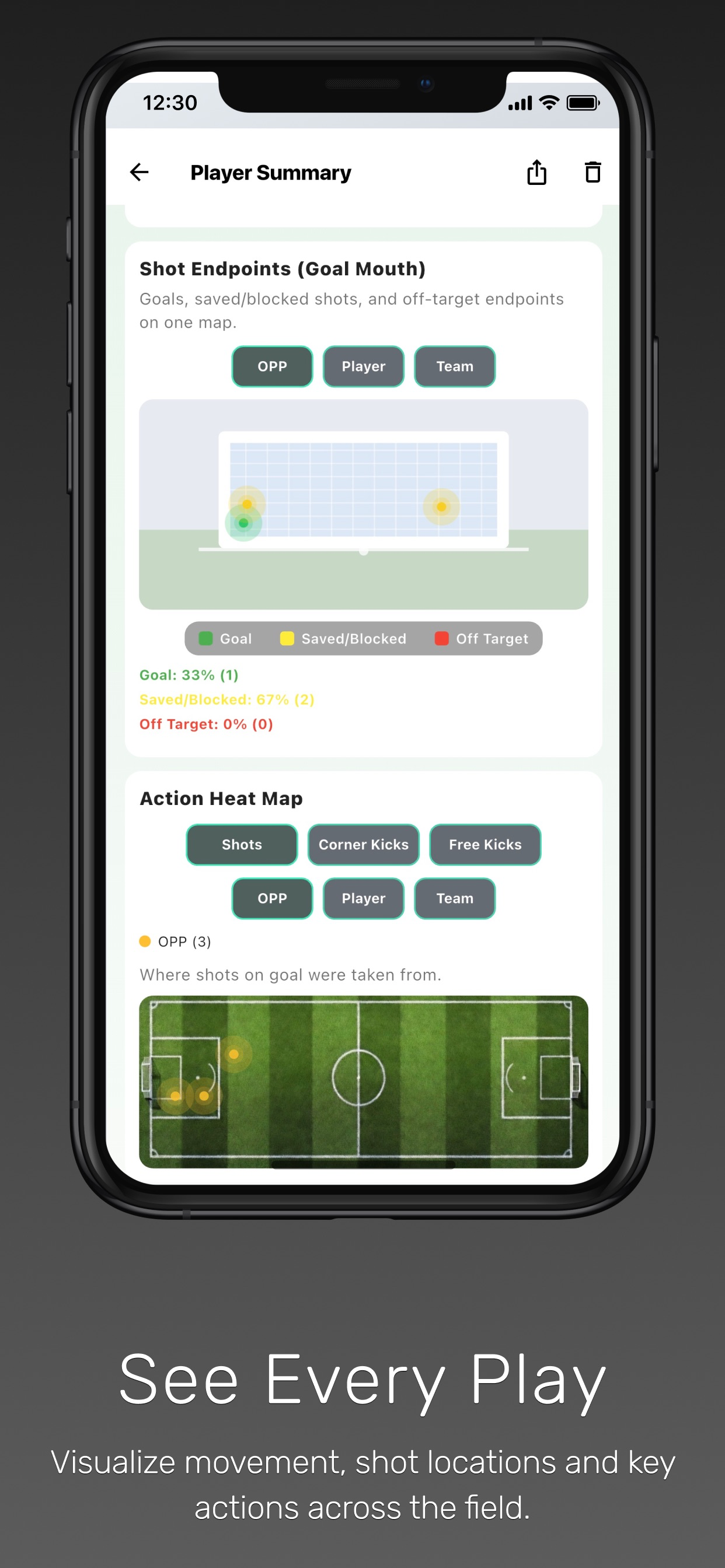 TrackMyStats: Soccer screenshot 5