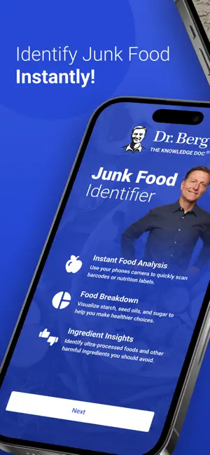 Dr. Berg’s Junk Food Meter® screenshot 1