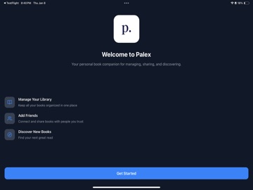 Palex Library ipad screenshot 2