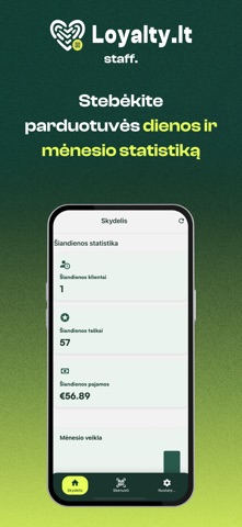 Loyalty.lt Staff screenshot