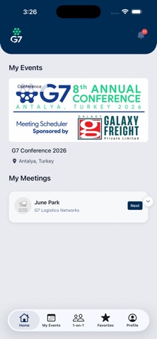 G7events screenshot