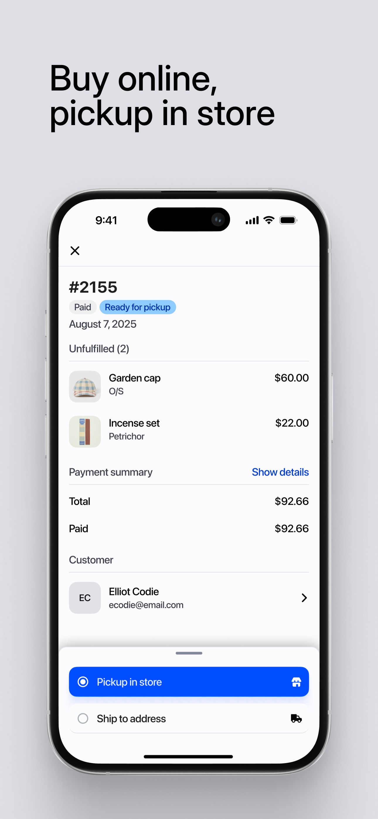Screenshot 4 of Shopify Point of Sale (POS)