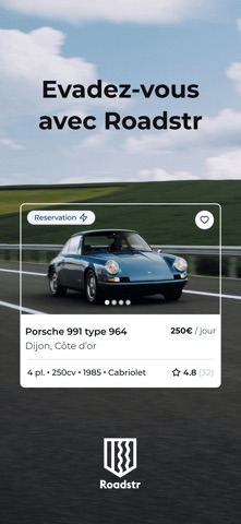Roadstr - Location de voiture screenshot