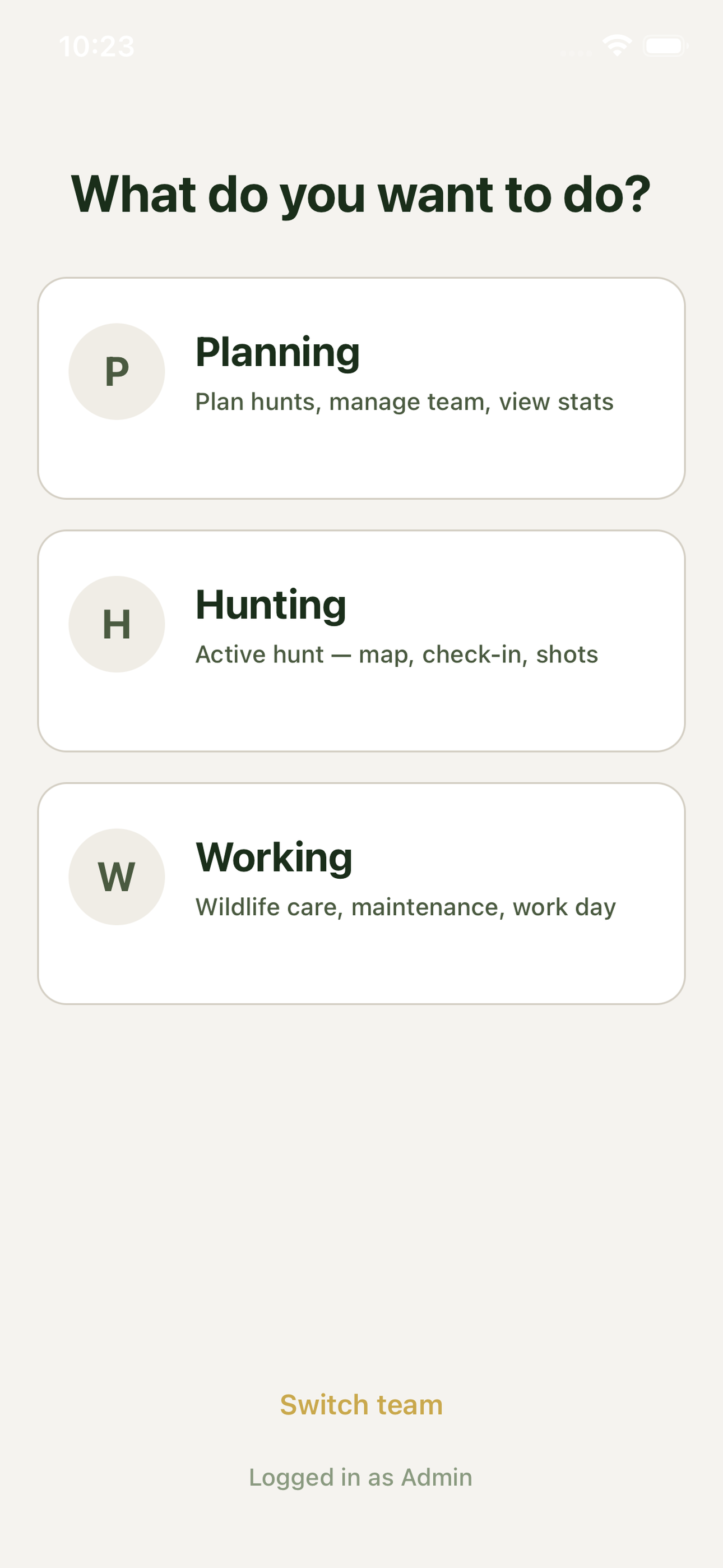 BlueHunt screenshot 5