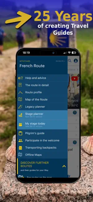 Buen Camino de Santiago App screenshot 2