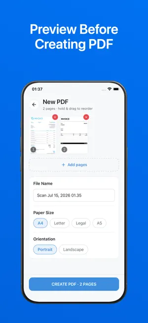 Image to PDF: JPG to PDF Maker screenshot 2