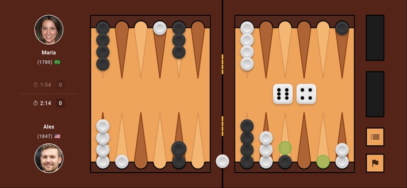 Backgammon - Online & Offline screenshot 1