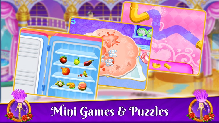 Princess Room Cleanup Washer screenshot-3