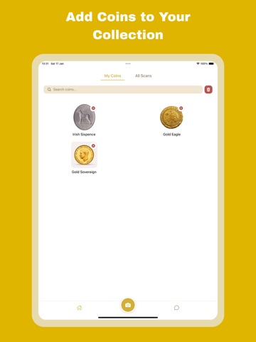 Penny Scanner App iPad screenshot