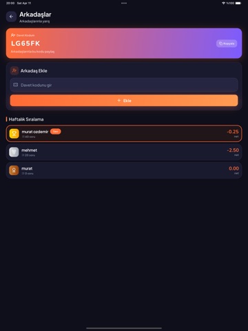 Benim Sınavım iPad screenshot