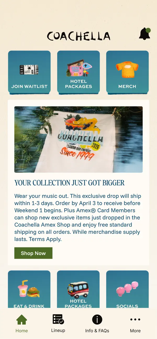 Screenshot #2 pour Coachella Official