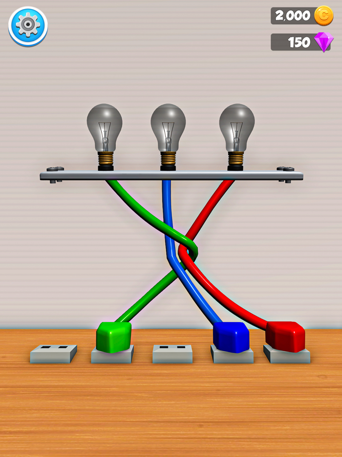 Untie Tangled Wires Puzzle