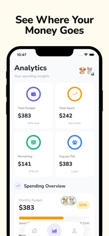 Pawly – Pet Expense Tracker Screenshot 3 of 4