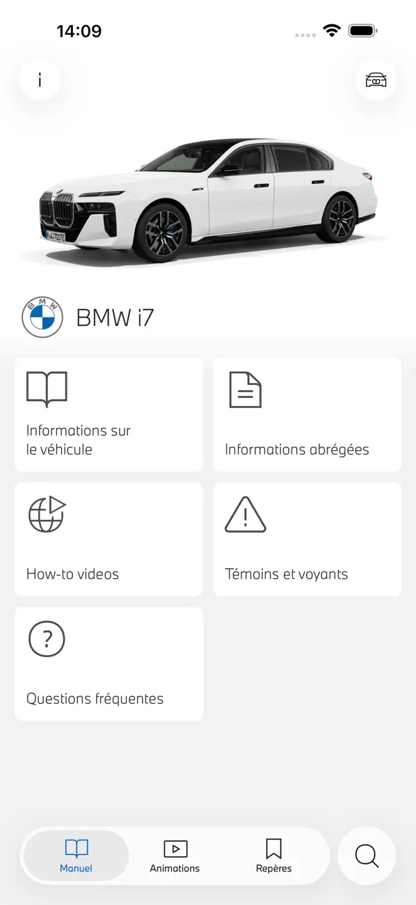 Screenshot #1 pour BMW Driver's Guide