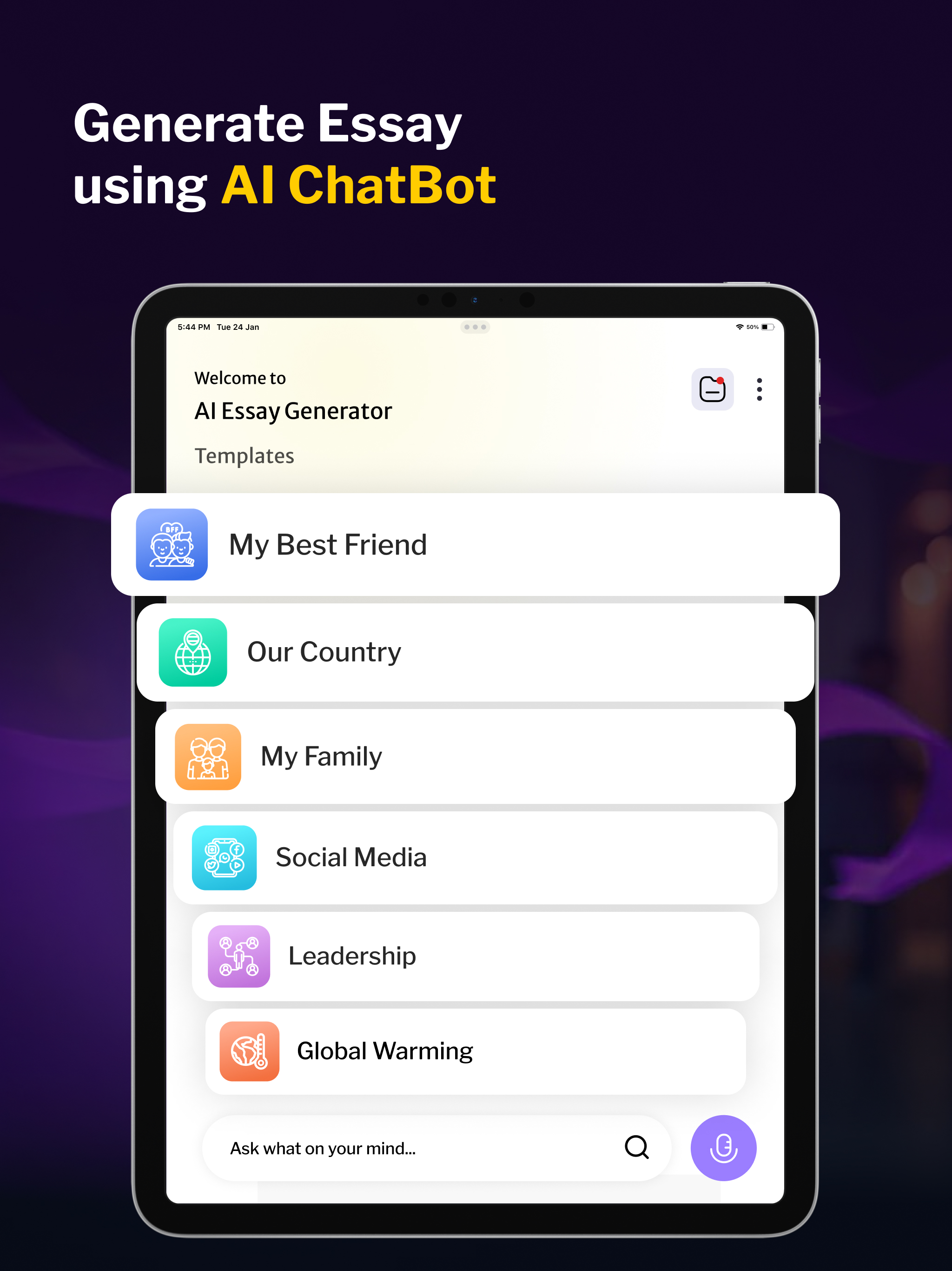AI Essay Writer: AI Assistant