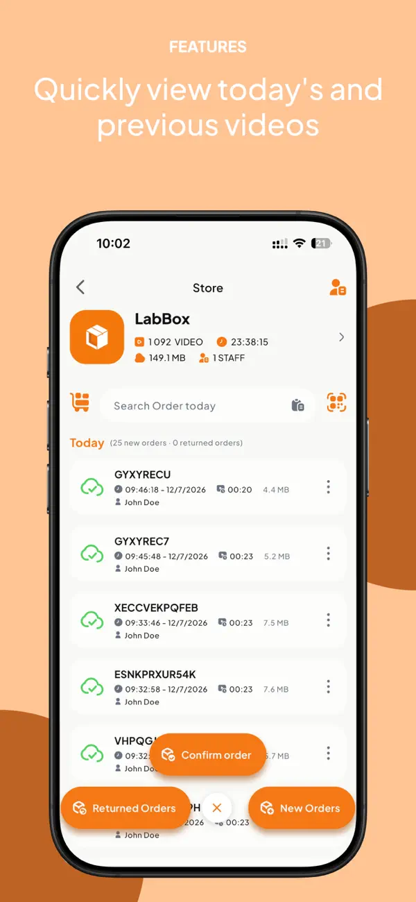 Screenshot #2 pour LabBox - Smart Packing Video