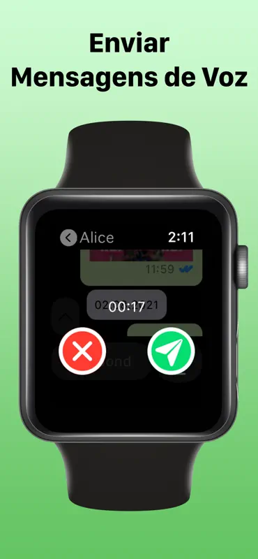 WatchsApp - Chat for Watch screenshot 2 of 8