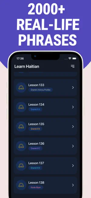 Learn Haitian - Lentil screenshot 2