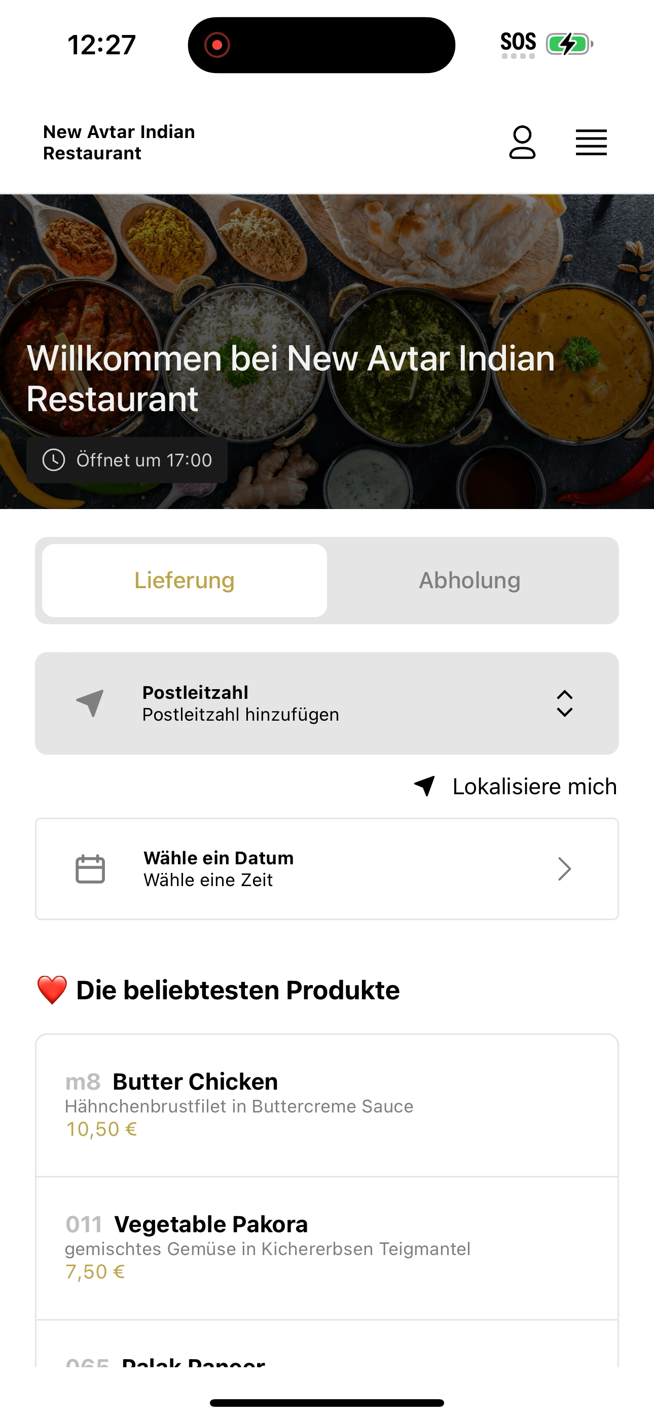 New Avtar Indian Restaurant screenshot 5