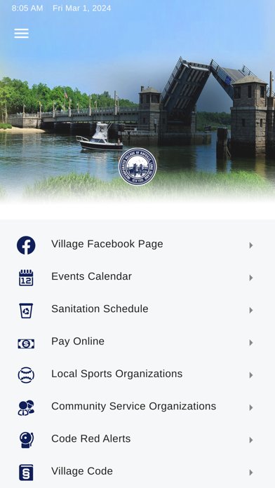 Screenshot 1 of MyBayville App