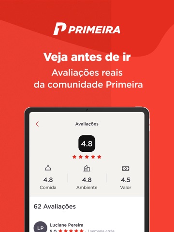 Primeira iPad screenshot 5
