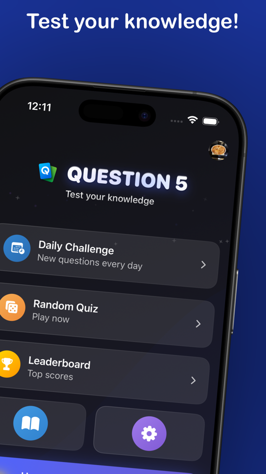 #1. Daily Quiz: Question5 Trivia (iOS) Podle: Appgineering GbR