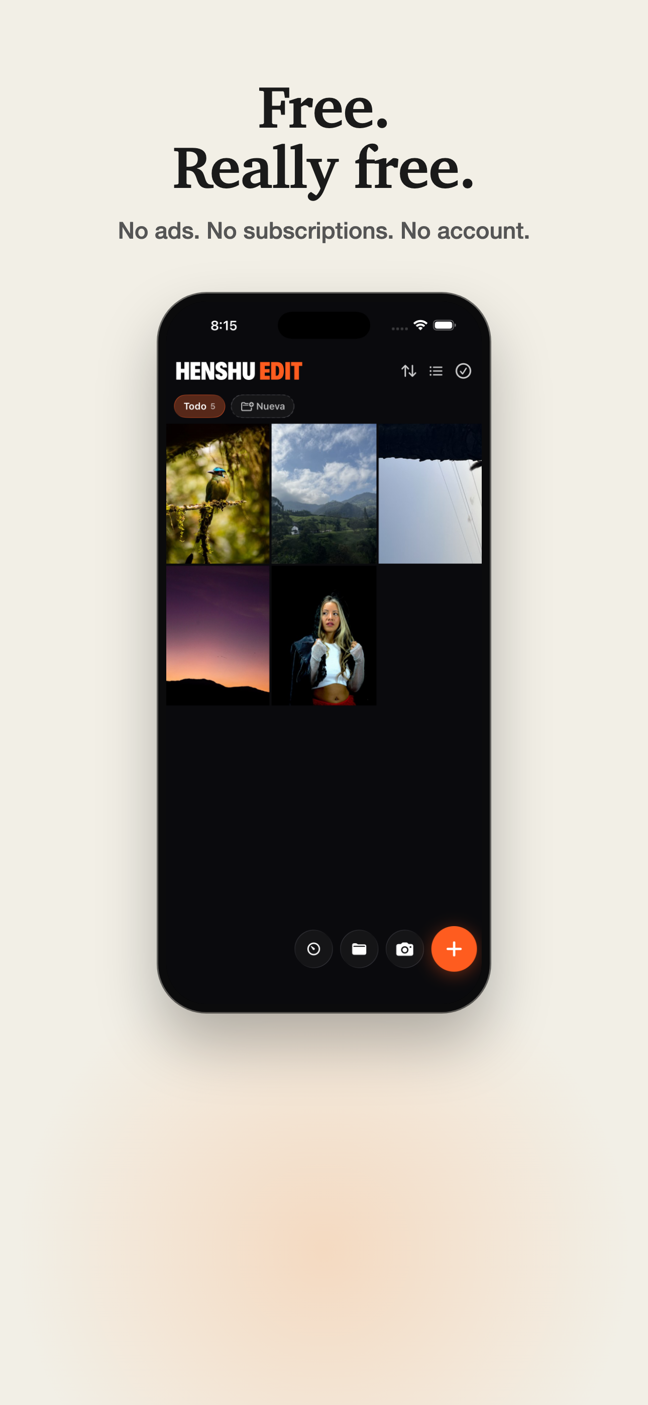Henshu — Photo Editor screenshot 3