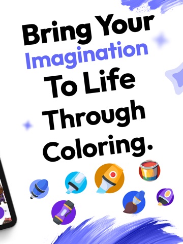 Coloring Pop – Make Photo Art iPad screenshot