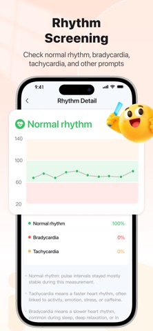 MyPulse Monitor:Heart Rate&HRV iPhone screenshot