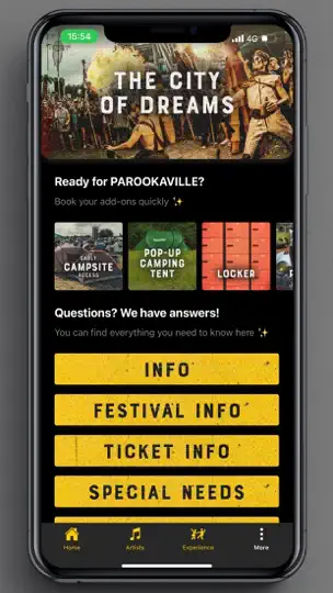 Screenshot von Parookaville auf dem iPhone 5