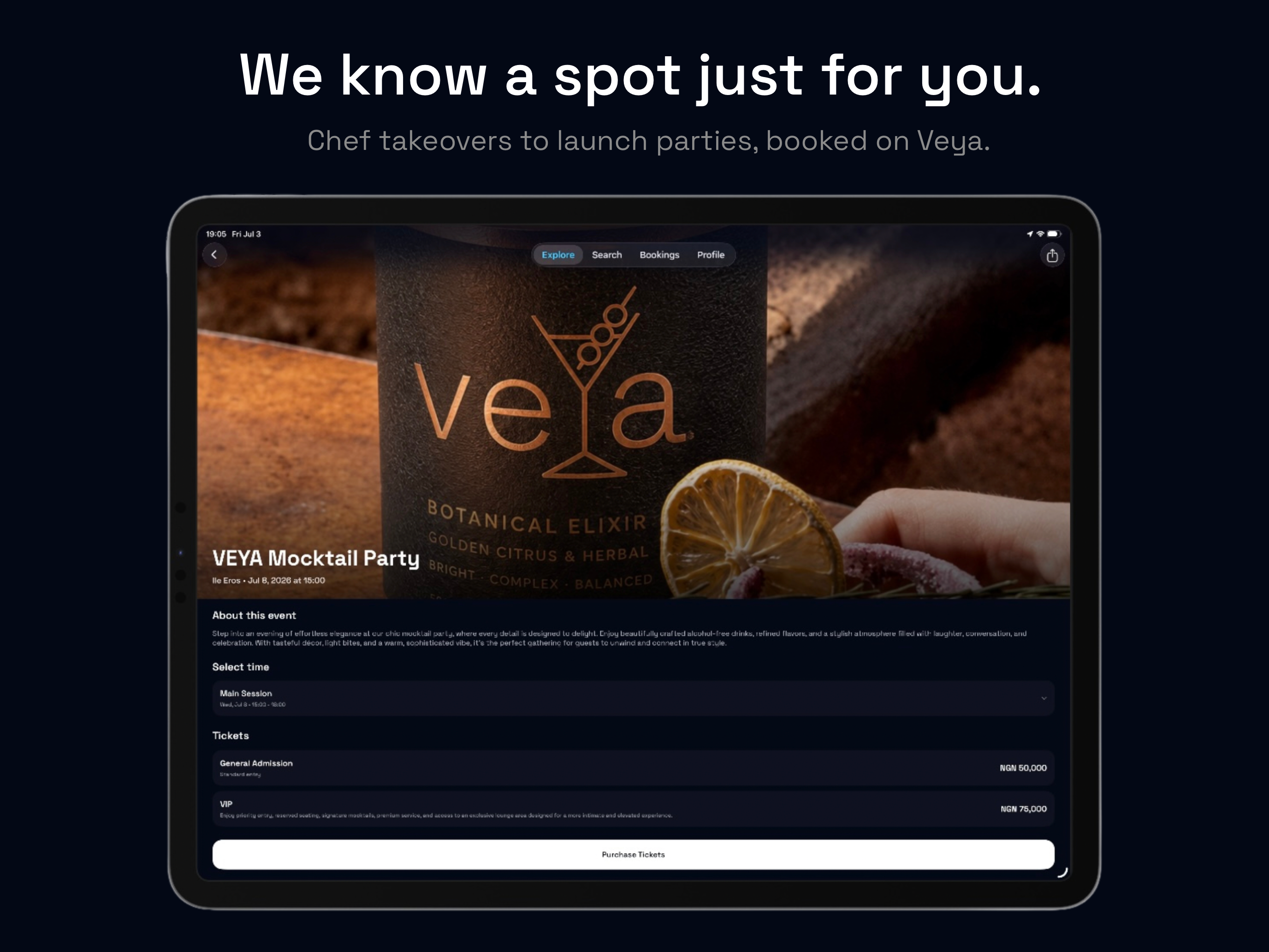 VEYA: Restaurants & Events screenshot 14