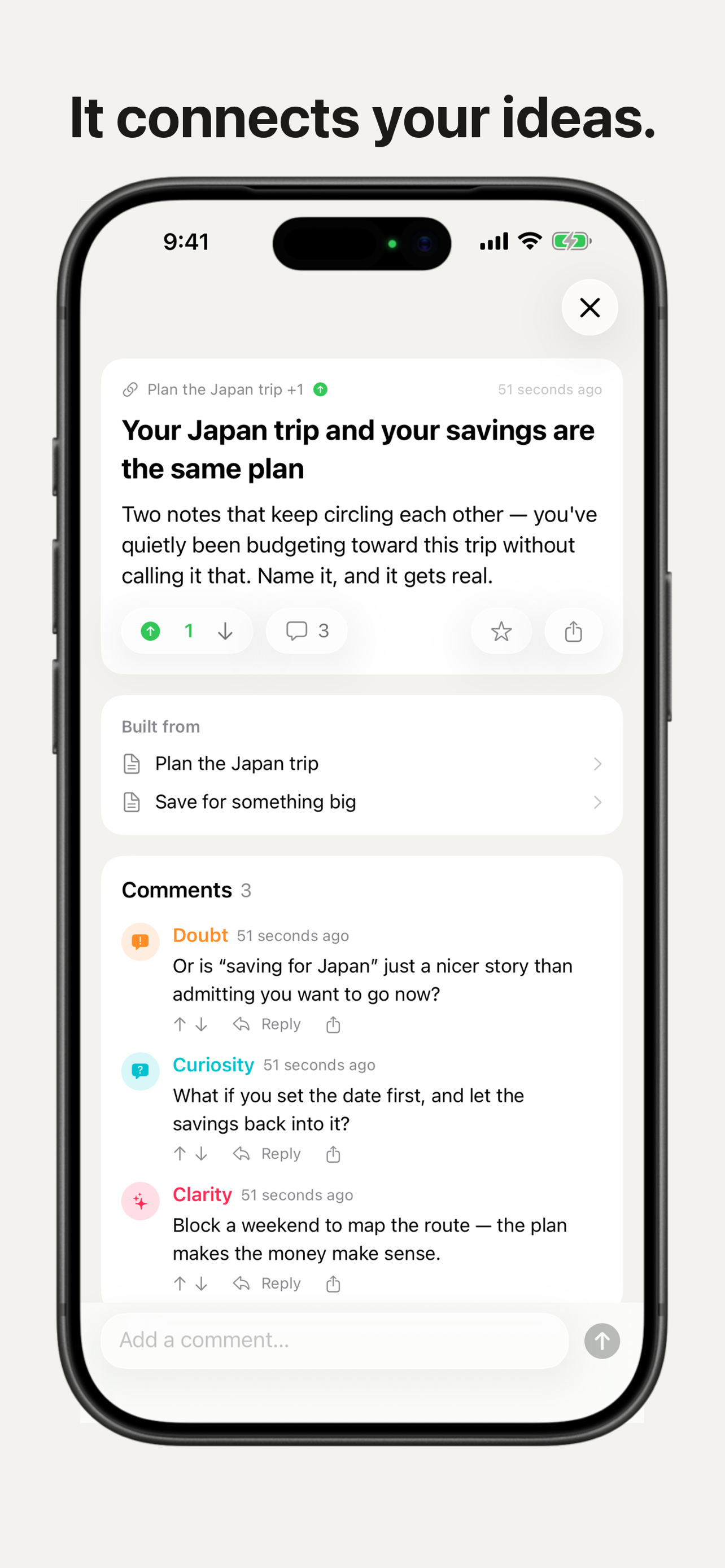 Clair Mind: AI Organized Notes screenshot 4