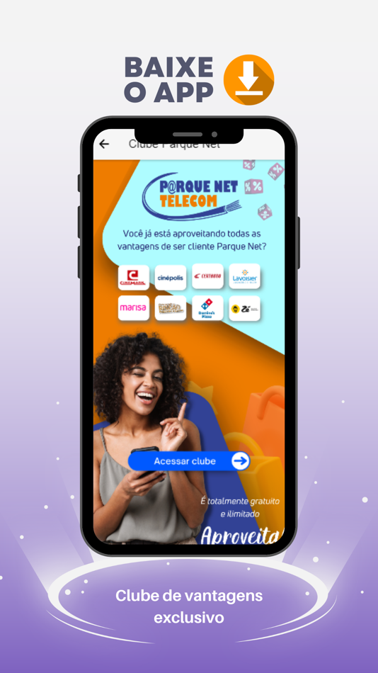 #4. ParqueNet Telecom App Cliente (iOS) 由: Sims Beneficios