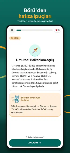 Börtü: Türk Tarihi Öğren screenshot 2
