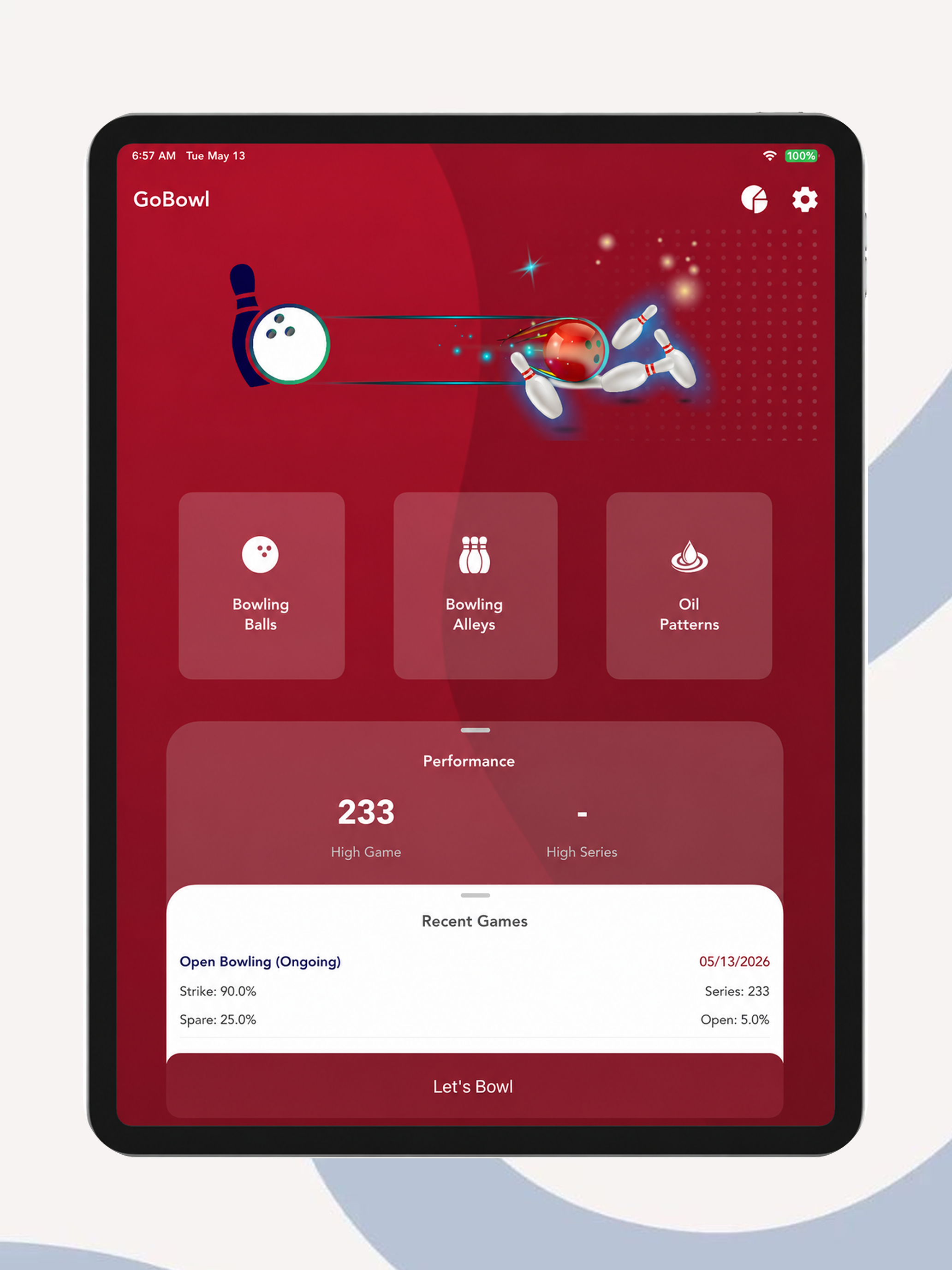 GoBowl: Bowling Score Tracker