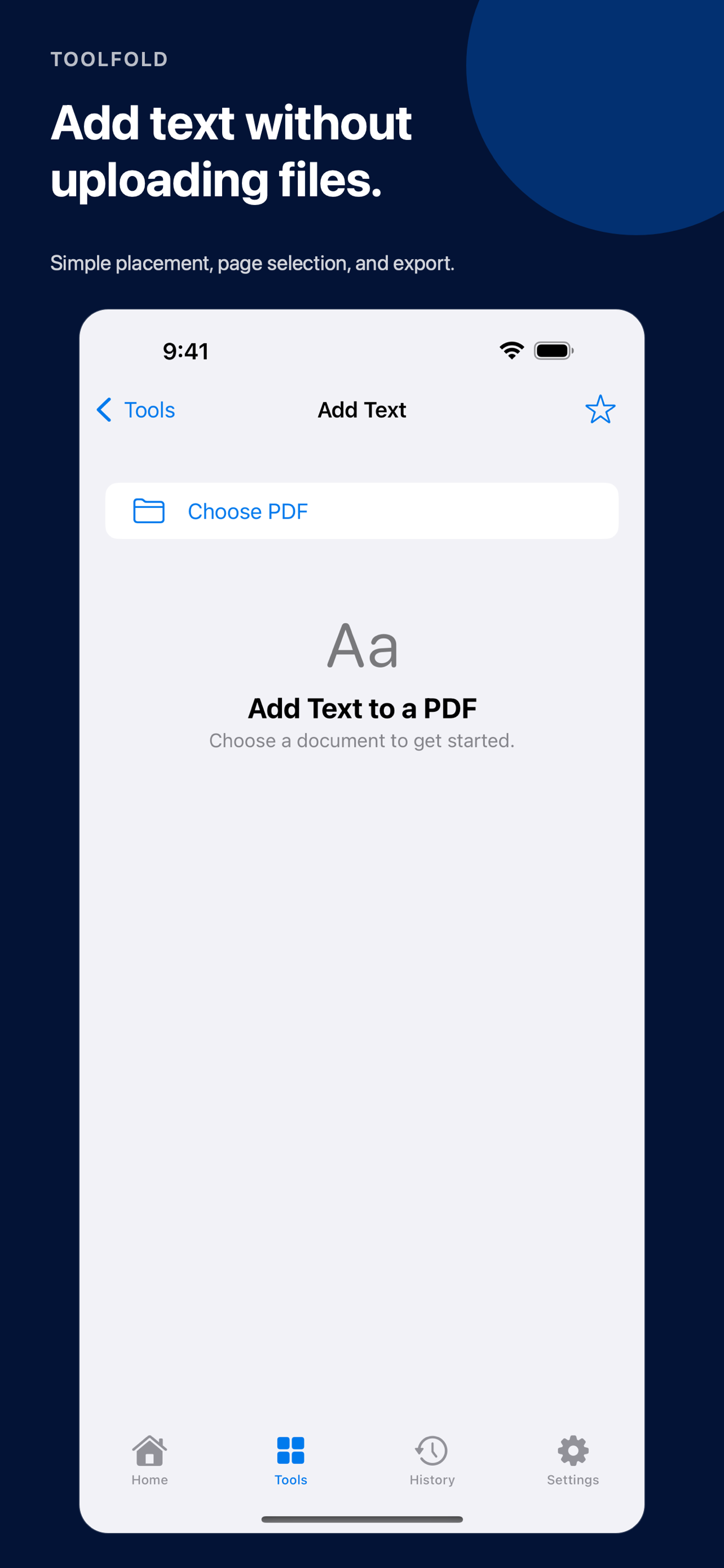 Toolfold: PDF & Image Tools screenshot 4