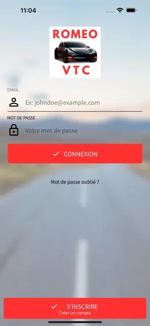 ROMEO SERVICES VTC screenshot 1