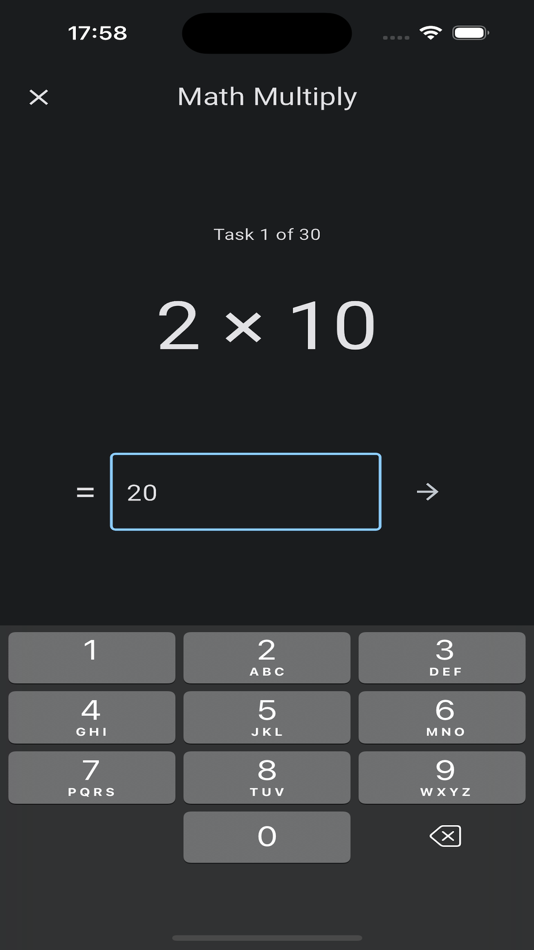 #6. Math Multiply: Quiz (iOS) 由: Thiem Nguyen