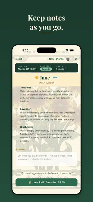 GardenCal: Garden Almanac screenshot 4