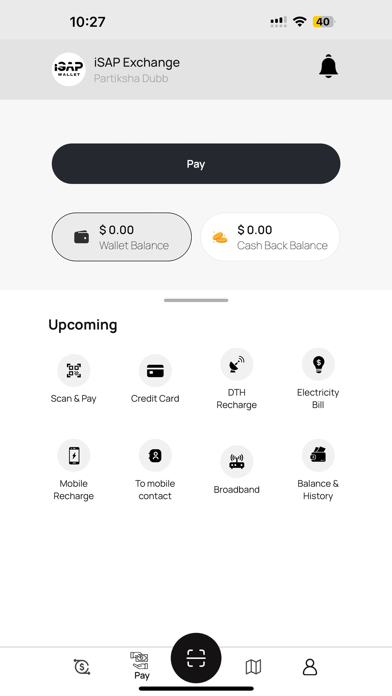 iSAP Wallet Screenshot