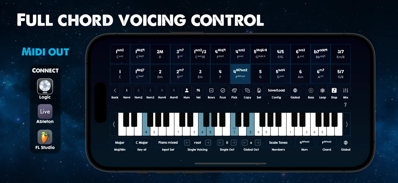 #2. Scale Numbers Piano (iOS) 来自: Scale Degrees LTD