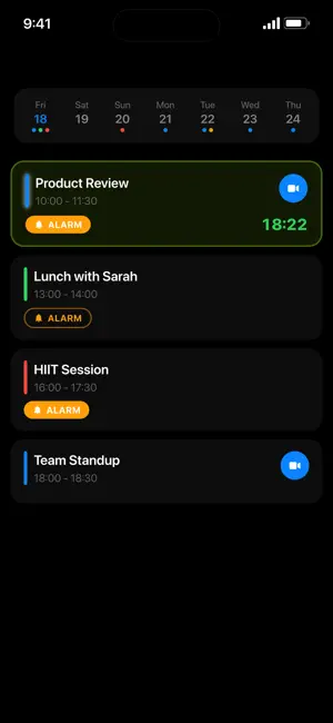 Call to Meet: Meeting Alarm screenshot 2