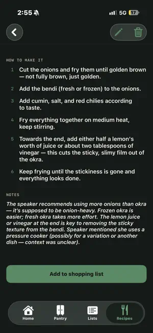 Samaan Pantry: Family Recipes screenshot 2